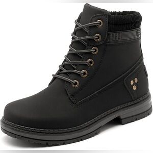 Black Hard Toe Work or Hiking Boots